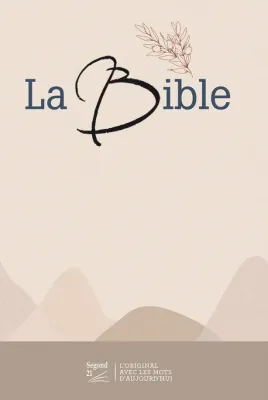 BIBLE SEGOND 21 GROS CARACTERES RIGIDE TOILEE MATELASSEE