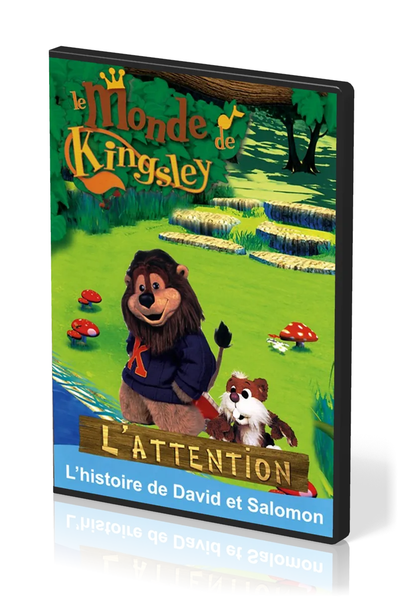 ATTENTION (L') DVD L'HISTOIRE DE DAVID ET SALOMON - SERIE LE MONDE DE KINGSLEY