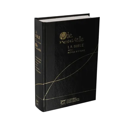 BIBLE SEGOND 21 VIE NOUVELLE RIGIDE TOILEE NOIRE