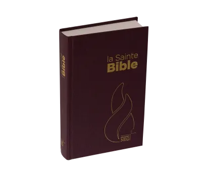 BIBLE NEG COMPACT RIGIDE GRENAT