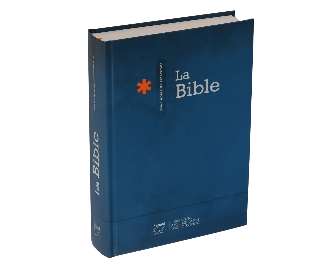 BIBLE SEGOND 21 REFERENCE RIGIDE BLEU