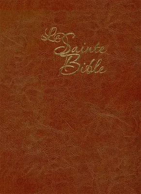 BIBLE SEGOND 1910 A GROS CARACTERES MARRON TR. OR ONGLETS