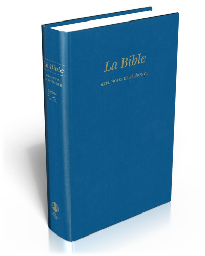 BIBLE SEGOND 21 RIGIDE COUVERTURE RIGIDE BLEU - SKYVERTEX