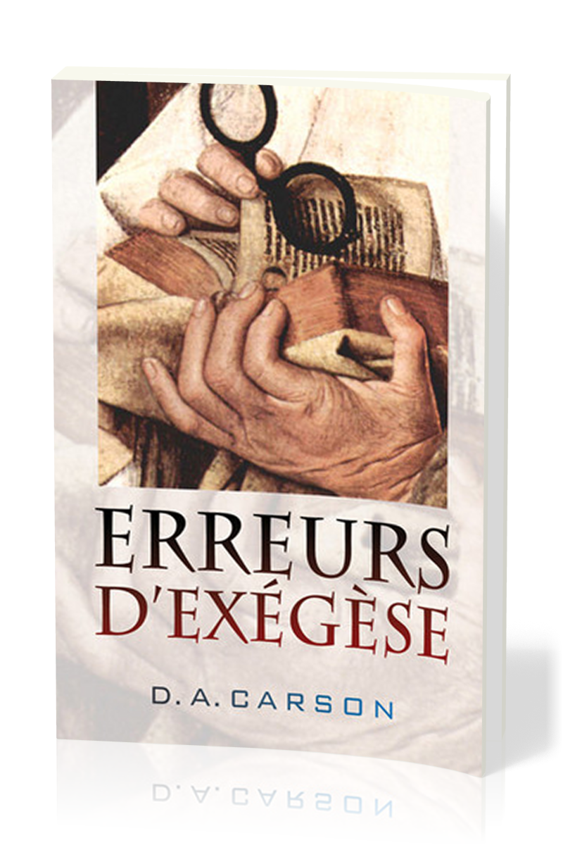 ERREURS D'EXEGESE