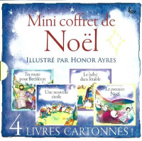 MINI COFFRET DE NOEL - 4 LIVRES CARTONNES !