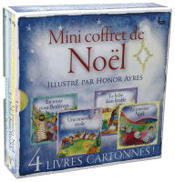 MINI COFFRET DE NOEL - 4 LIVRES CARTONNES !