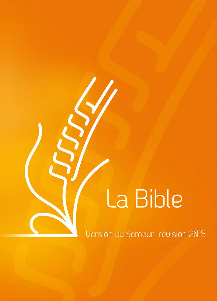 BIBLE SEMEUR 2015 ORANGE RIGIDE