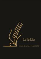 BIBLE SEMEUR 2015 CUIR TRANCHE ARGENTEE SOUPLE