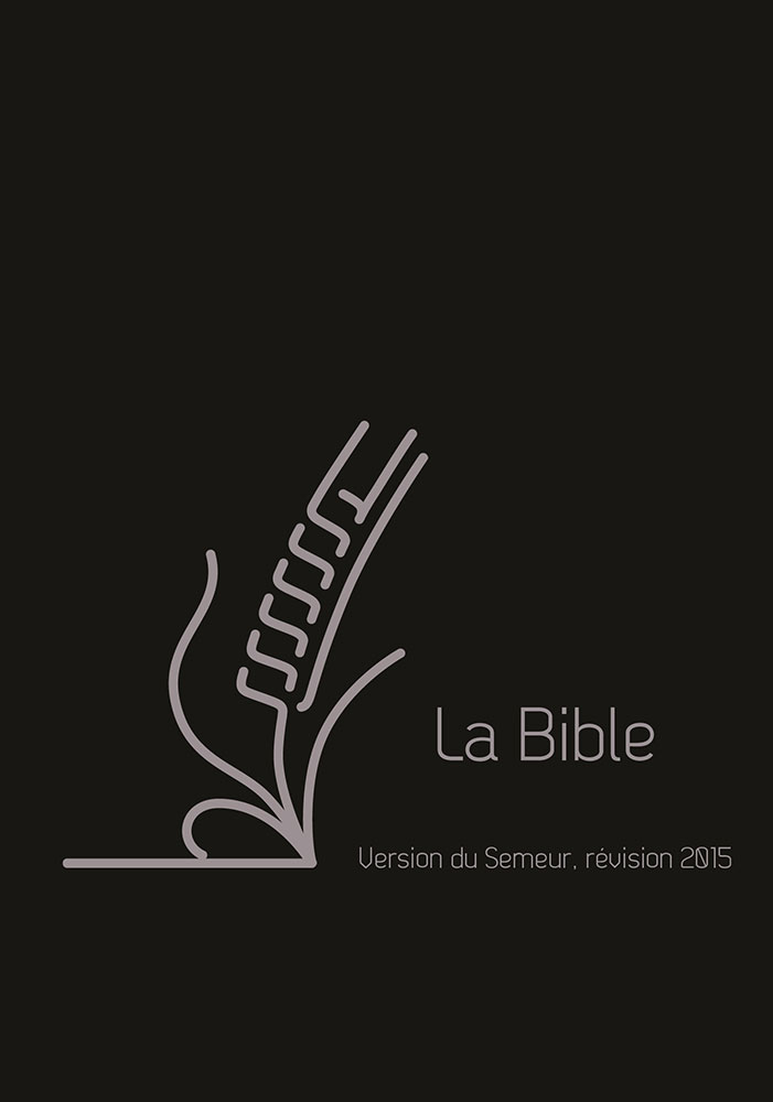 BIBLE SEMEUR 2015 CUIR SOUPLE AVEC ZIP