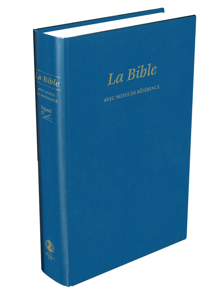 BIBLE SEGOND 21 RIGIDE COUVERTURE RIGIDE BLEU - SKYVERTEX