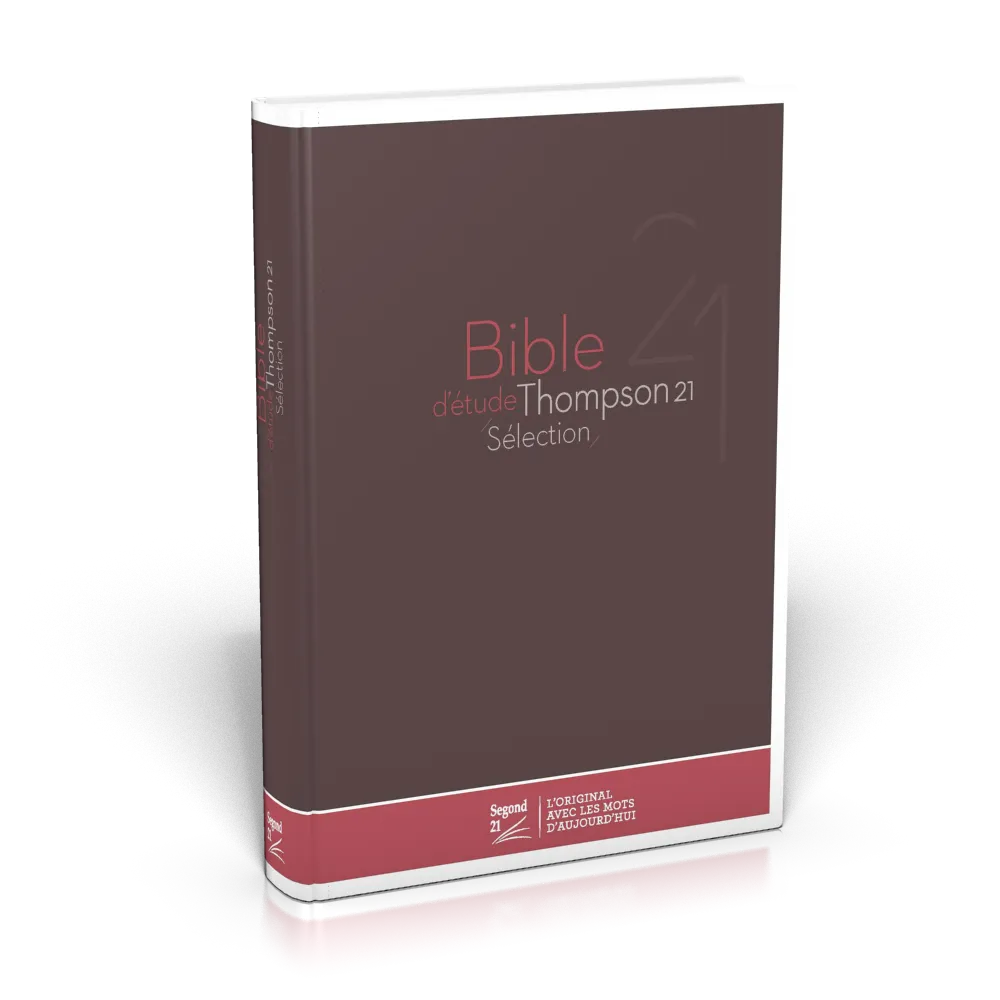 BIBLE ETUDE THOMPSON 21 SELECTION RIGIDE