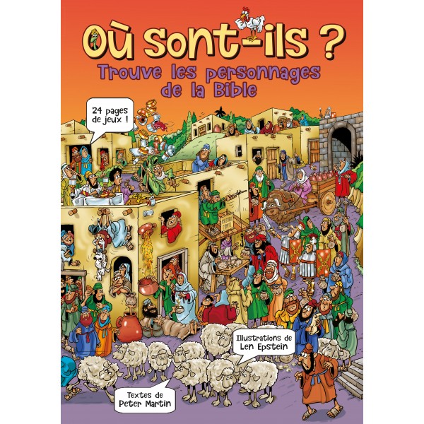 OU SONT-ILS ? - TROUVE LES PERSONNAGES DE LA BIBLE