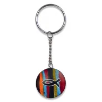 PORTE CLE ICHTUS EN STEATITE