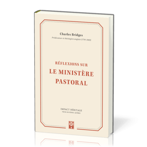 REFLEXIONS SUR LE MINISTERE PASTORAL