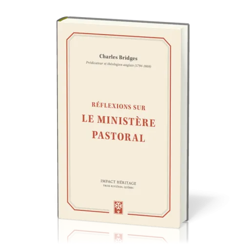 REFLEXIONS SUR LE MINISTERE PASTORAL