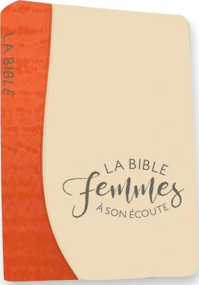 BIBLE FEMMES A SON ECOUTE DUO ORANGE- SABLE SEMEUR SOUPLE