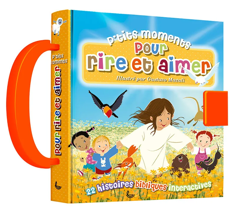 P'TITS MOMENTS POUR RIRE ET AIMER - 22 HISTOIRES BIBLIQUES INTERACTIVES
