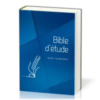 BIBLE ETUDE SEMEUR 2018 RIGIDE BLEU TRANCHE BLANCHE