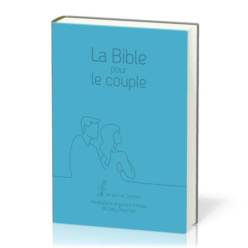 BIBLE POUR LE COUPLE SEMEUR 2015 SOUPLE BLEUE