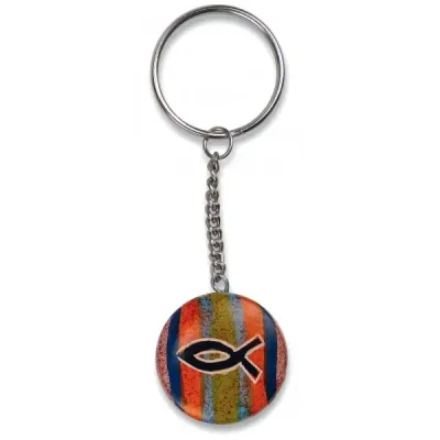 PORTE CLE ICHTUS EN STEATITE