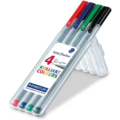SURLIGNER STAEDTLER LINER 4 COULEURS POUR BIBLE