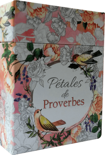 PETALES DE PROVERBES - MESSAGES A COLORIER POUR BENIR APAISER ET ENCOURAGER