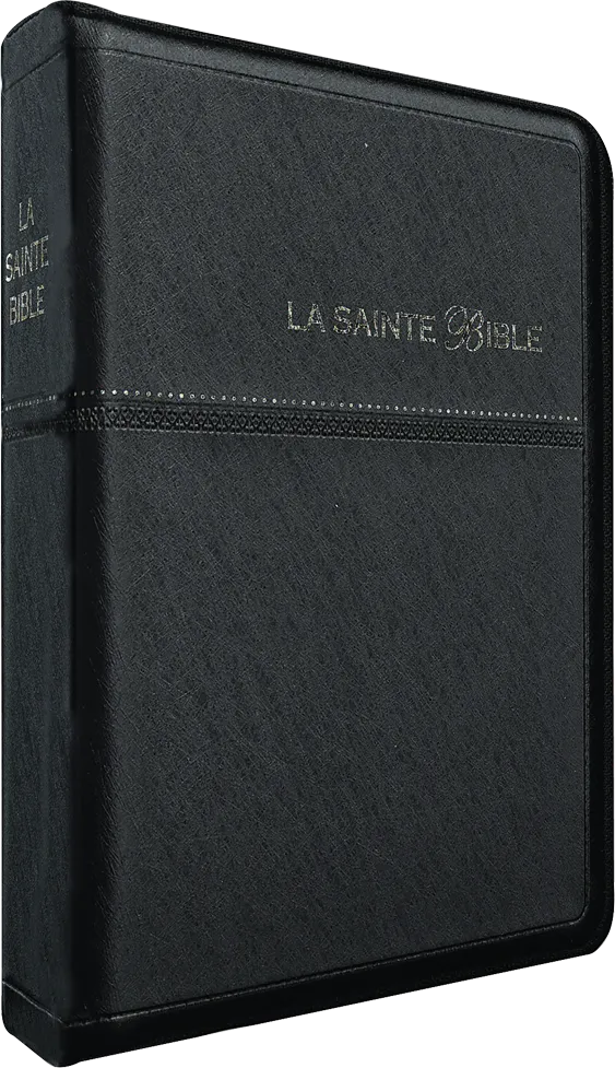 BIBLE SEGOND 1910 SOUPLE ONGLETS FERMETURE A GLISSIERE