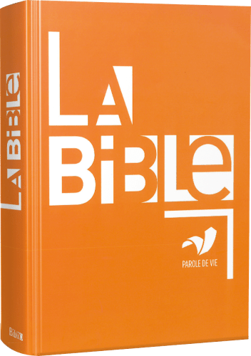 BIBLE PAROLE DE VIE GRAND FORMAT ORANGE