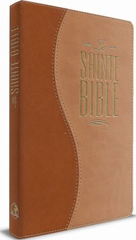 BIBLE SOUPLE DUO CARAMEL TRANCHE OR - 889