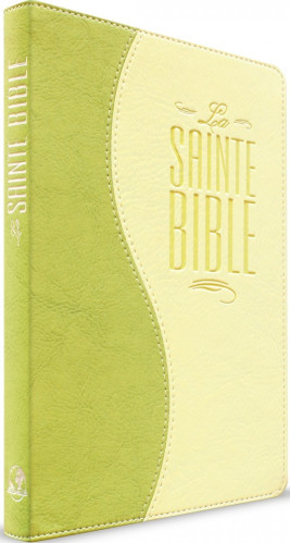 BIBLE SOUPLE DUO VERT FONCE & ANIS VERT - 605