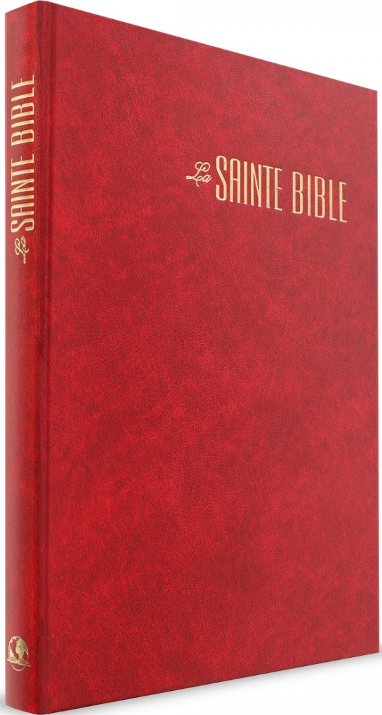 BIBLE CONFORT MISSIONNAIRE RIGIDE BORDEAUX - 49X