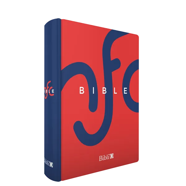 BIBLE NFC RIGIDE BLEU SANS DEUTEROCANONIQUE