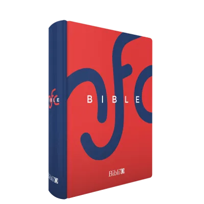 BIBLE NFC RIGIDE BLEU SANS DEUTEROCANONIQUE