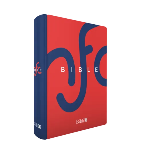 BIBLE NFC RIGIDE BLEU SANS DEUTEROCANONIQUE