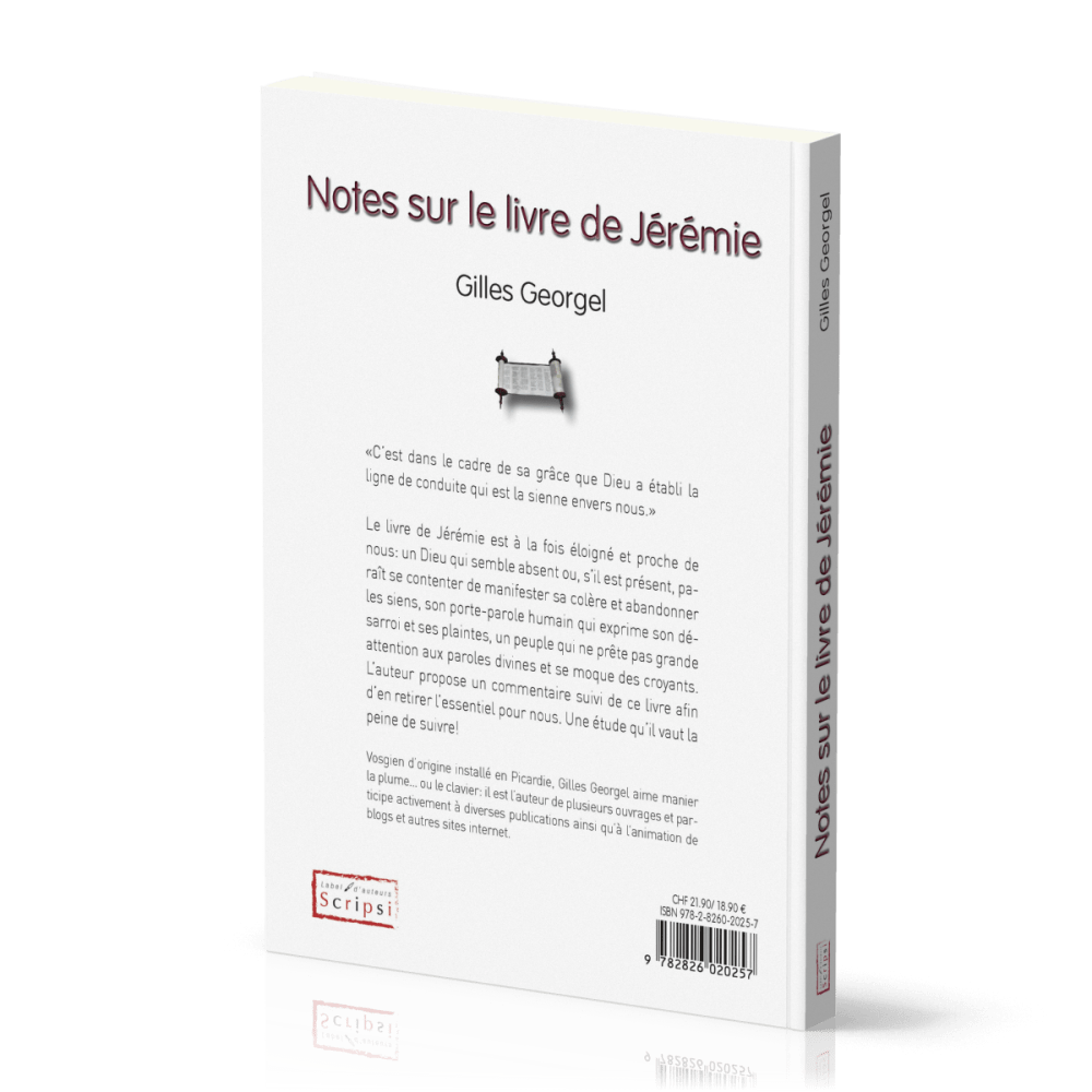 NOTES SUR LE LIVRE DE JEREMIE