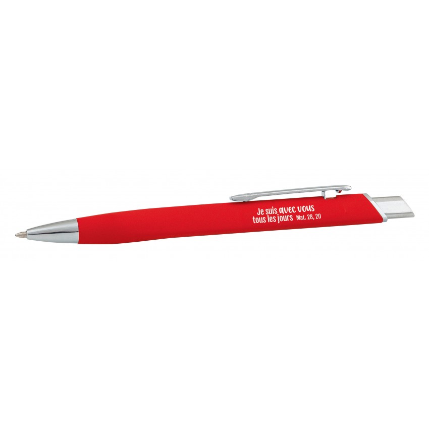 STYLO METAL SALOME ROUGE