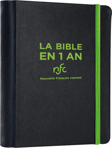 BIBLE EN 1 AN SOUPLE SIMILICUIR SANS DEUTEROCANONIQUE (LA)
