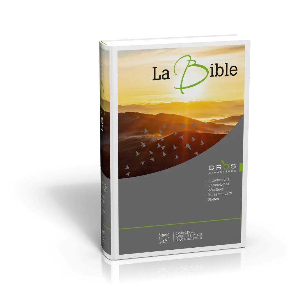 BIBLE GROS CARACTERES ILLUSTRE SEGOND 21