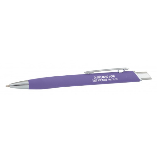 STYLO METAL SALOME LILAS