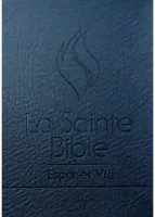 BIBLE ESPRIT ET VIE SEGOND 1910 - DELUX CUIR, ONGLETS, TRANCHE ARGENT, ONGLETS