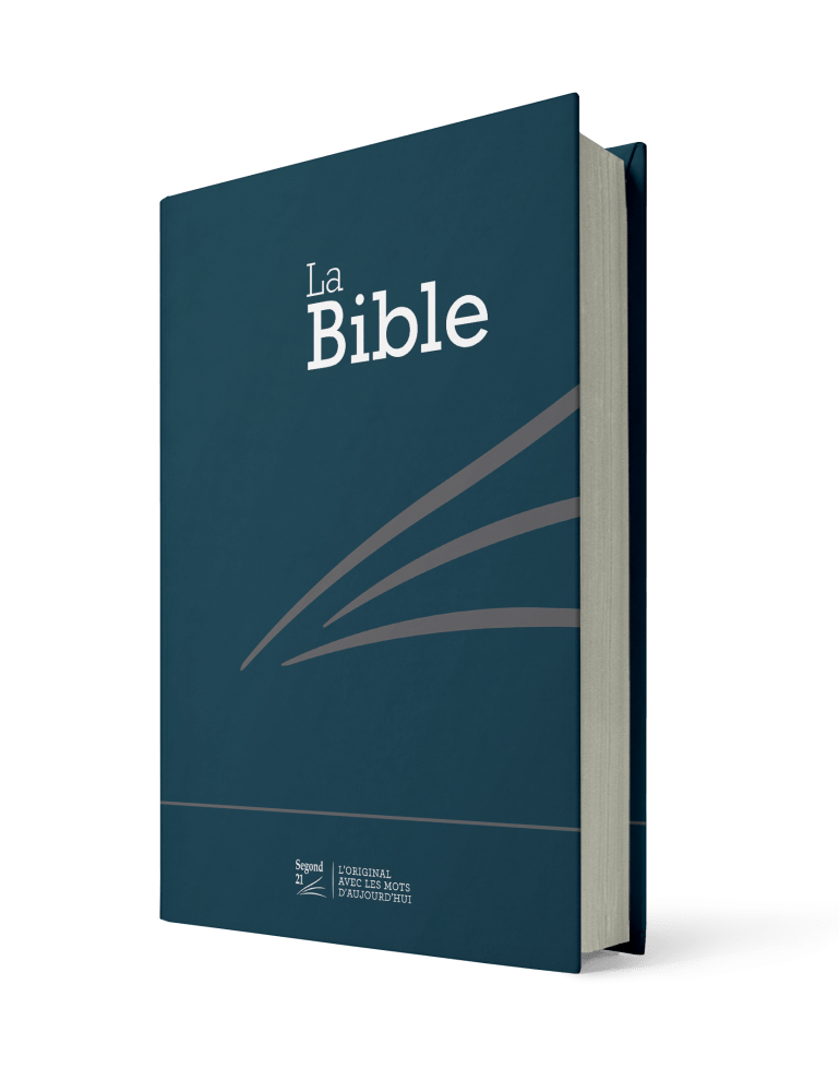 BIBLE SEGOND 21 COMPACTE RIGIDE SKIVERTEX BLEU