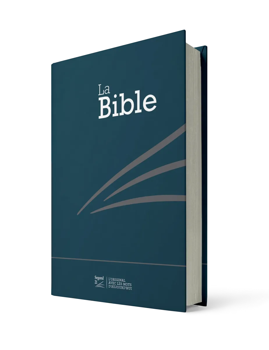 BIBLE SEGOND 21 COMPACTE RIGIDE SKIVERTEX BLEU