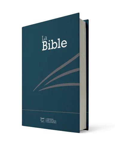 BIBLE SEGOND 21 COMPACTE RIGIDE SKIVERTEX BLEU