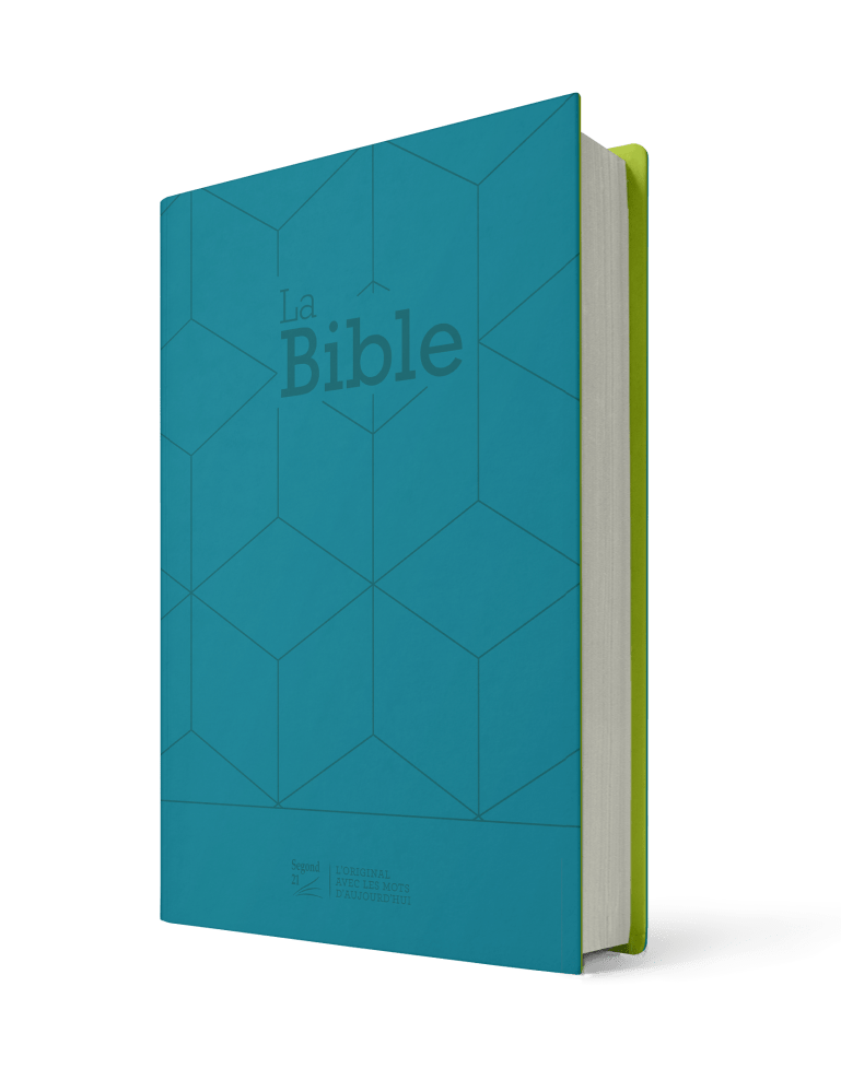 BIBLE SEGOND 21 COMPACTE SOUPLE VIVELLA BLEU-VERT