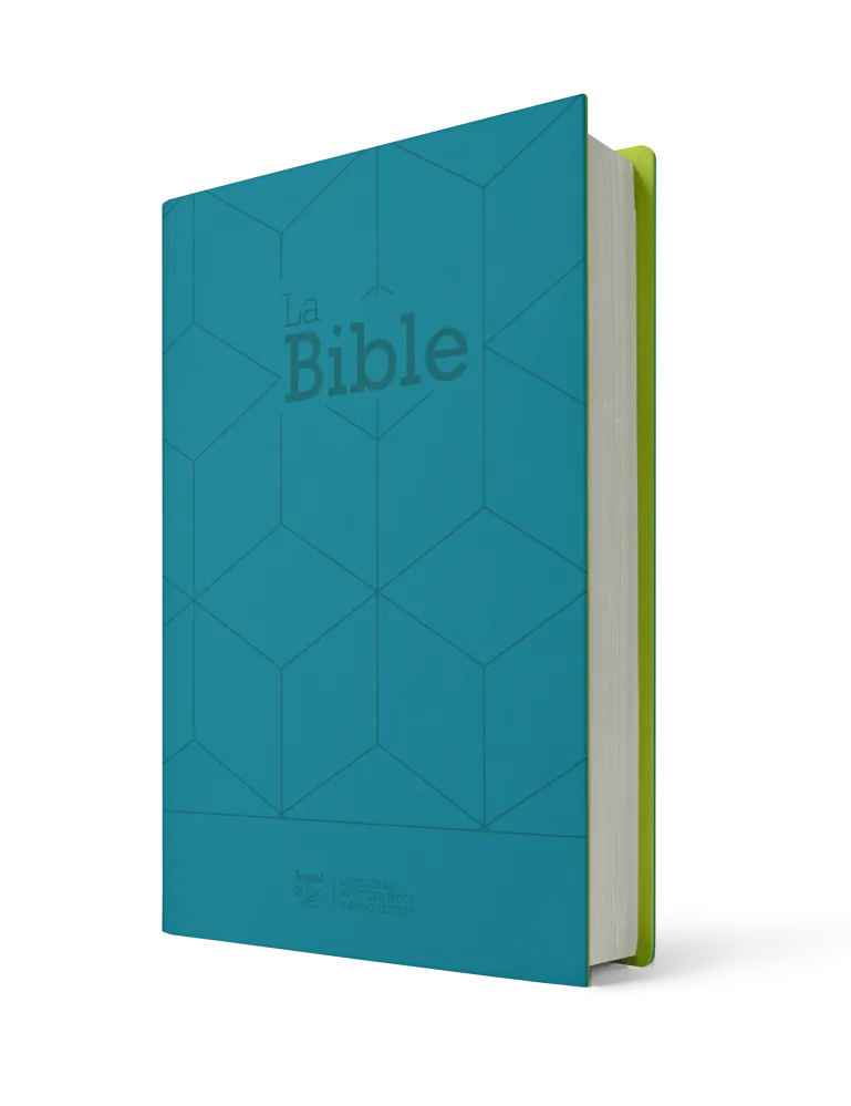 BIBLE SEGOND 21 COMPACTE SOUPLE VIVELLA BLEU-VERT