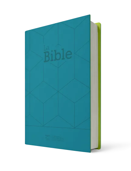 BIBLE SEGOND 21 COMPACTE SOUPLE VIVELLA BLEU-VERT