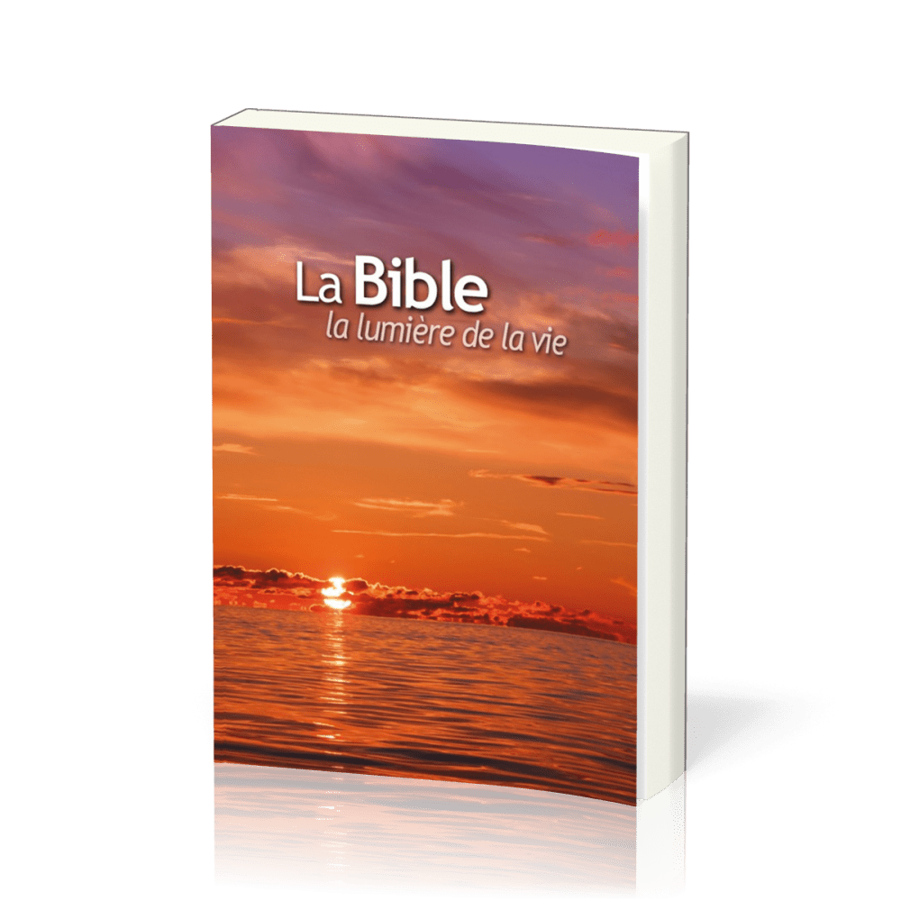 BIBLE SEGOND 1910 - LUMIERE DE LA VIE BLEUE OU ORANGE 1910