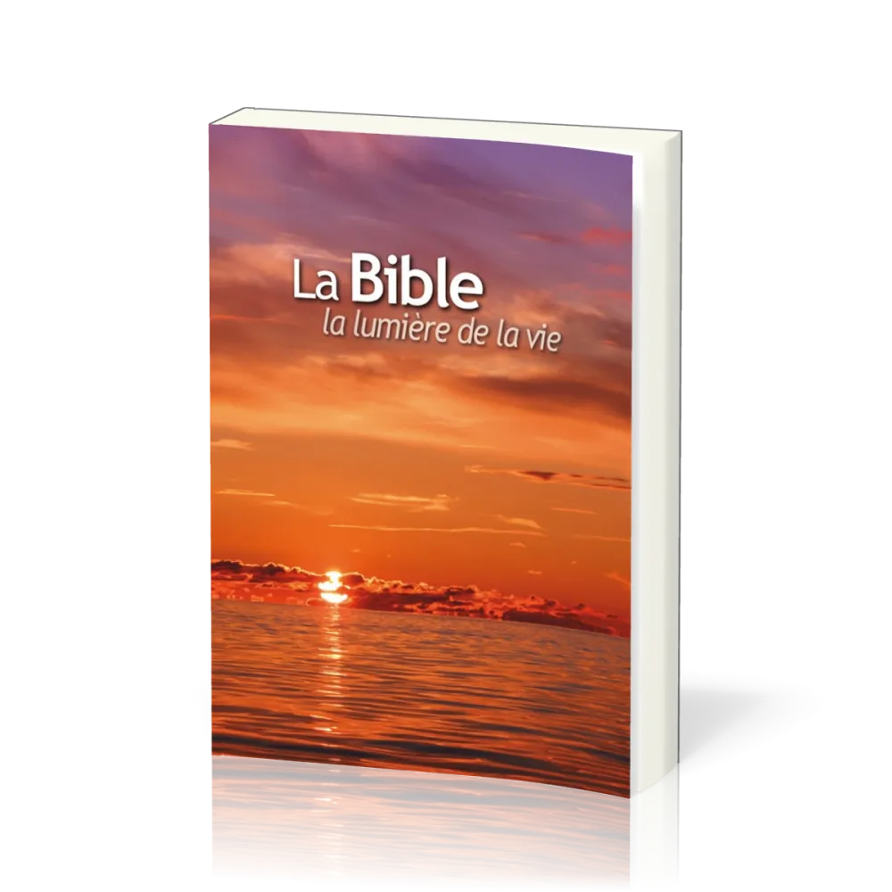 BIBLE SEGOND 1910 - LUMIERE DE LA VIE BLEUE OU ORANGE 1910