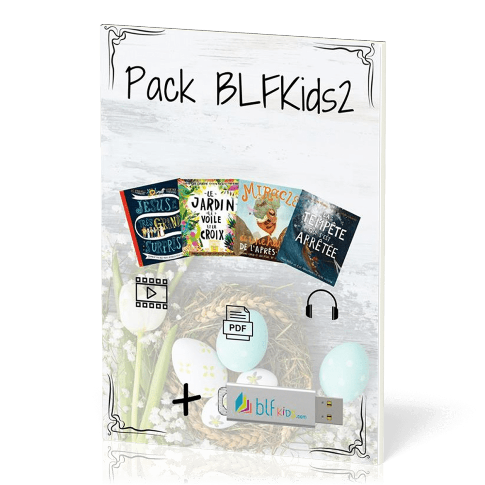 ENSEIGNER LA FOI 2 (4 LIVRES) - PACK BLFKIDS 2