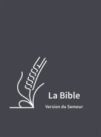 BIBLE SEMEUR 2015 SOUPLE TEXTILE BLEUE TRANCHE BLANCHE